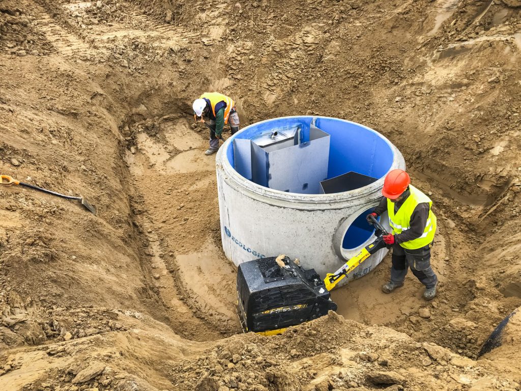 Prace ziemne konstrukcji betonowych Instbud