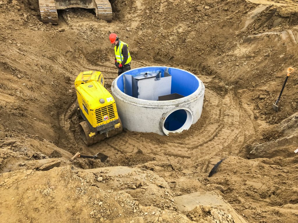 Prace ziemne konstrukcji betonowych Instbud