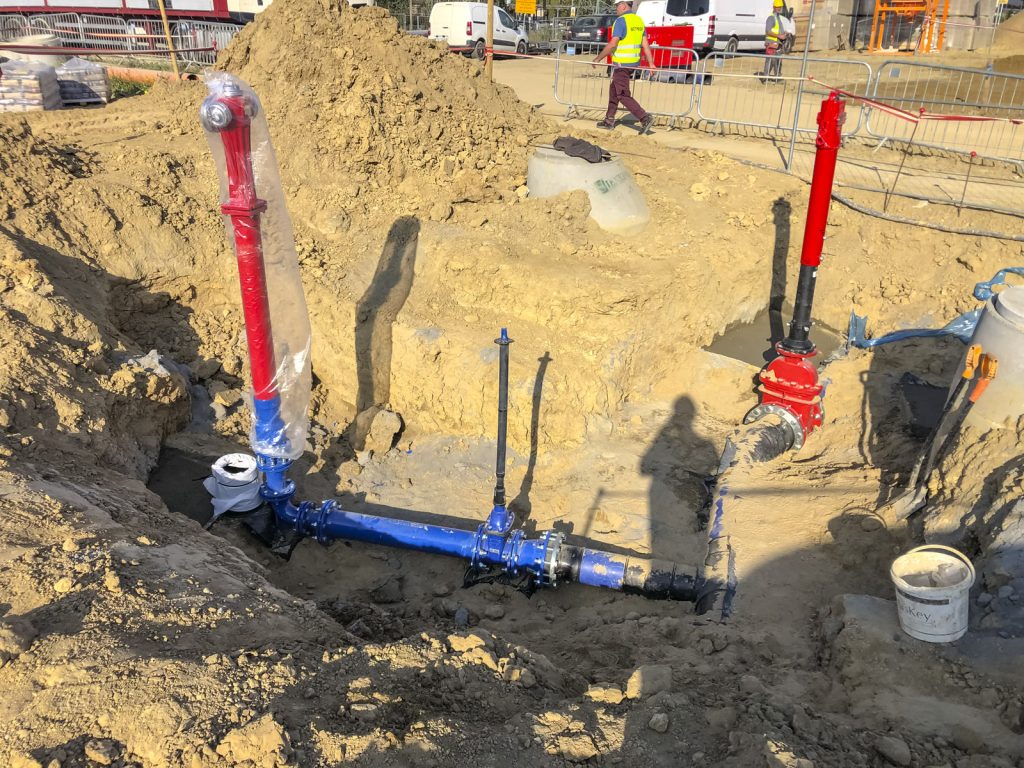 Montaż systemu hydrantu Instbud