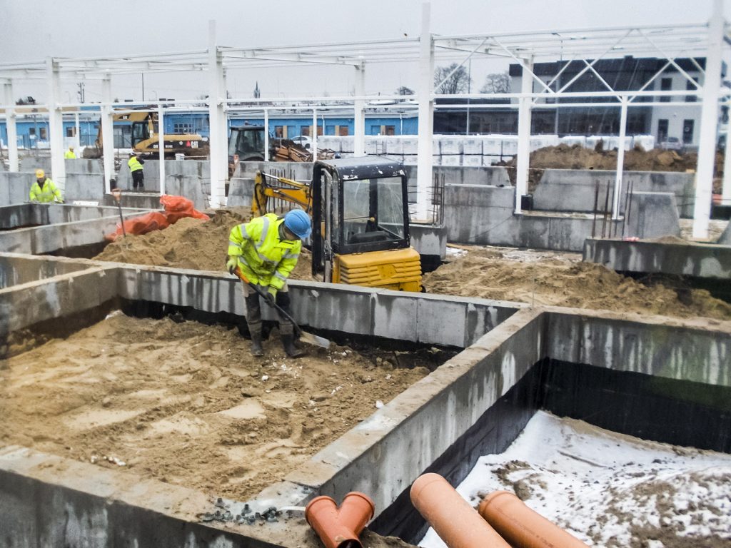 Prace ziemne konstrukcji betonowych Instbud