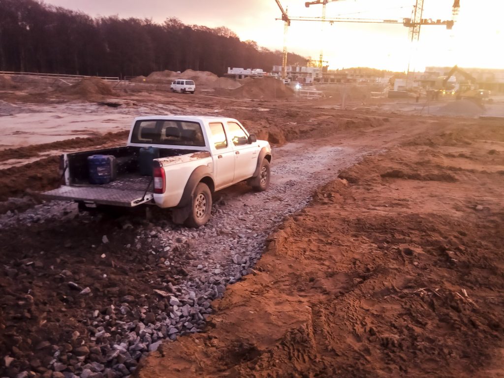 Instbud Sieci wodno-kanalizacyjne - Praca w terenie